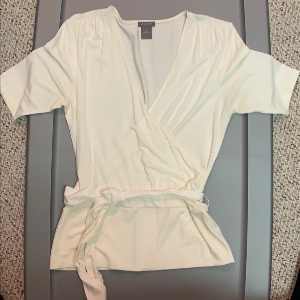 Ann Taylor Cream Top